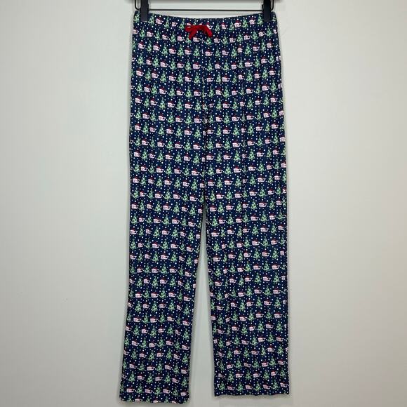 Vineyard Vines Santa Christmas Tree Lounge Pajama Boys Pants Size L (16) Holiday - Picture 1 of 8